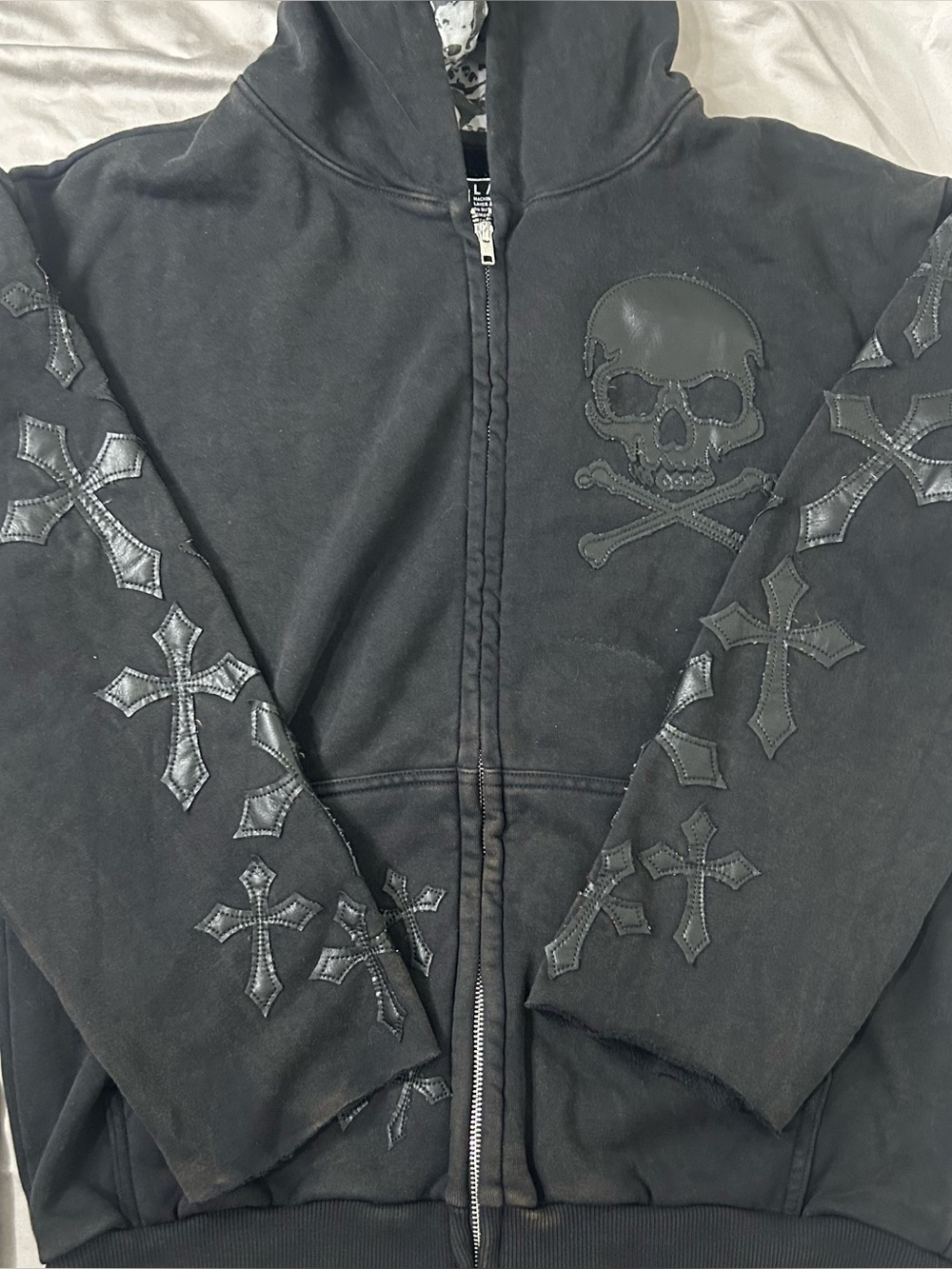 Affliction Tompson Mens Zip-Up Hoodie
